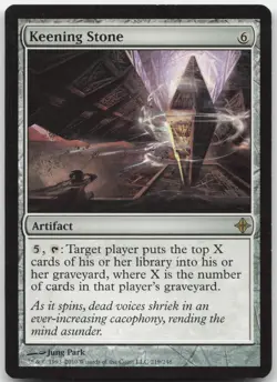 Keening Stone - Rise of the Eldrazi - Rare - Magic: The Gathering - Image 1