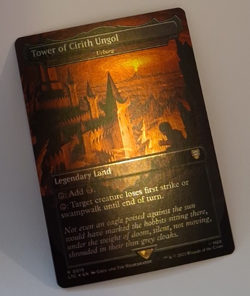 Tower of Cirith Ungol Foil Urborg NM Magic LOTR MTG Lord of the Rings - Image 1