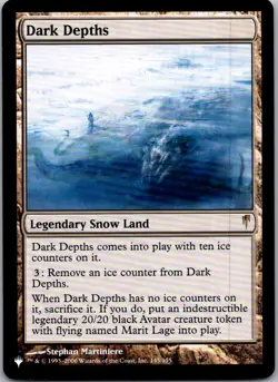 Dark Depths The List Reprints NM Normal - Image 1