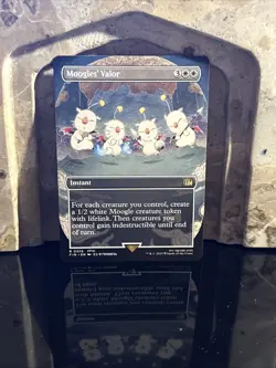 Moogles' Valor (Borderless) Final Fantasy Foil - Image 1