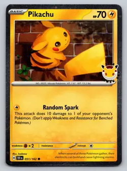 Pikachu #051/162 (Pokemon Day 2026) - Image 1