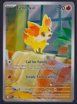 Pokemon - Fennekin - MEP 080 (Pokemon Center Promo) - NM - Image 1