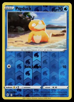PSYDUCK 024/203 COMMON EVOLVING SKIES POKEMON REVERSE HOLO NM - Image 1