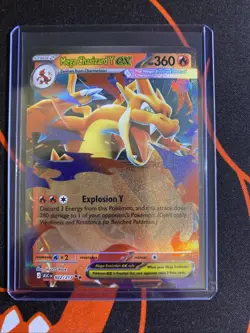 Mega Charizard Y ex 022/217 Double Rare Ascended Heroes Pokemon - Image 3