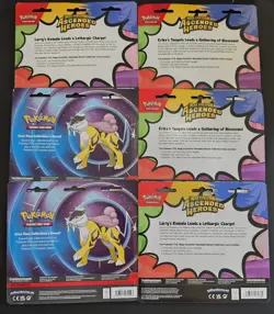 Pokemon Phantasmal Flames & Ascended Hero 2-Pack Blister LOT OF 6 New - Image 2