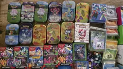 Pokemon TCG Accessories Bundle Dice, Sleeves, Coins, Playmat, Energy, Mini Tins - Image 2