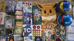 Pokemon TCG Accessories Bundle Dice, Sleeves, Coins, Playmat, Energy, Mini Tins - Image 3