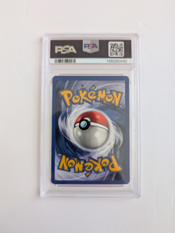 Pokemon - PIKACHU RED CHEEKS) SHADOWLESS Base 58/102 - PSA 6 -staining on back - Image 2