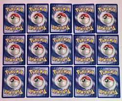 (15) Pokemon 2000 Base WOTC LOT - Charmander / Pikachu / Squirtle / Bulbasaur + - Image 2