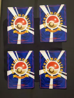 Japanese Pokemon Neo Genesis Lot (12) - BANNED Moo-Moo Milk + Jumpluff Holo LP+ - Image 5