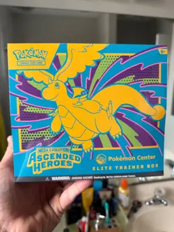 Ascended Heroes Pokemon Center ETB (Elite Trainer Box) SEALED - Image 1