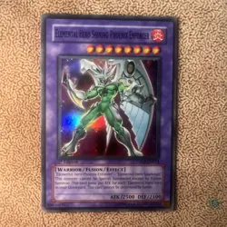 Yugioh Elemental HERO Shining Phoenix Enforcer DP05-EN013 Super Rare 1st Ed NM - Image 1