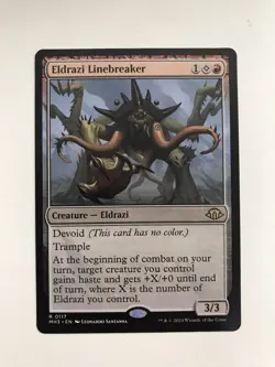 Eldrazi Linebreaker MTG Magic the Gathering Card NM Near Mint MH3 - Image 1