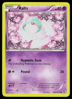 Pokemon Card - Ralts Legendary Treasures: Radiant Collection RC8/RC25 Holo - Image 1