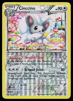 Pokemon Card - Cinccino Legendary Treasures: Radiant Collection RC19/RC25 Holo - Image 1