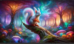 Mythic squirrel Playmat - Image 1