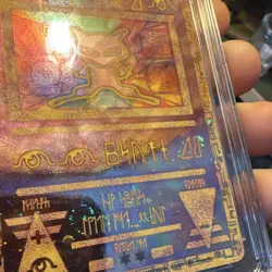 CGC Blue Label 9 Mint Ancient Mew Holo w/SWIRL 2000 Movie Promo Pokemon TCG Card - Image 4
