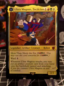 FOIL Ultra Magnus, Tactician Universes Beyond: Transformers LP - Image 1