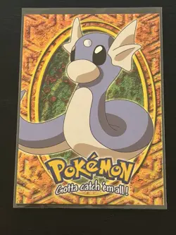 DRATINI #147 - E10 of 12 - Non Holo - Pokemon Card - Topps Blue Logo - DMG - Image 1