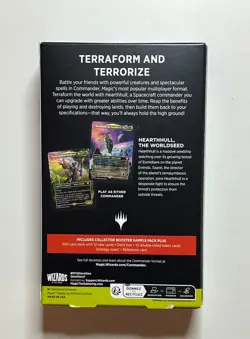 EOE Edge of Eternities MTG Commander Deck - World Shaper Magic the Gathering - Image 2