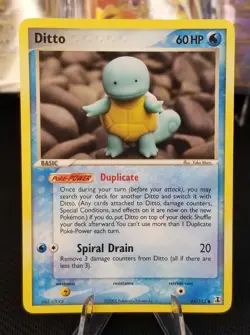[LP/NM] Ditto (Squirtle) 064/113 Delta Species Regular Pokemon TCG 2005 WOTC - Image 4