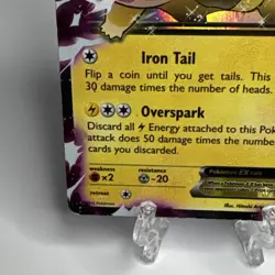 Pokemon TCG Pikachu EX XY84 XY Promo Holo Basic 130HP English - Image 3
