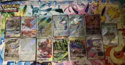 Pokemon TCG 13 Card Lot - Full Art, Trainer, TAG Team Pokemon Card - Image 3