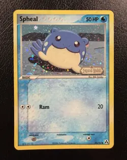 Spheal 65/92 EX Legend Maker Reverse Holo 2006 Pokemon TCG With Swirl🌀 LP - Image 1