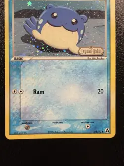 Spheal 65/92 EX Legend Maker Reverse Holo 2006 Pokemon TCG With Swirl🌀 LP - Image 3