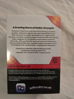 Pokemon Surging Sparks Booster Bundle (New Sealed) - Image 3