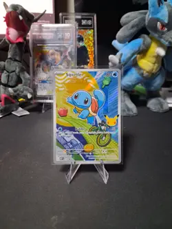 Pokemon Squirtle 039 First Partner Illustration Full Art Holo Promo - Image 1