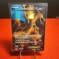Pokemon Charizard EX 100/106 Flashfire Full Art Holo Ultra Rare English 2014 - Image 1