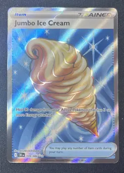 2026 Pokemon Chaos Rising Jumbo Ice Cream 109/086 Ultra Rare - Image 1