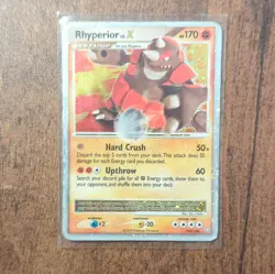Pokemon Rhyperior LV.X 145/146 Legends Awakened Ultra Rare Holo 170 mp - Image 1