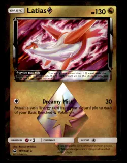 Latias ◇ 107/168 Prism Star Rare Celestial Storm Pokemon Holo Near Mint - Image 1