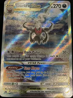 The Pokemon Company Darkrai VSTAR GG50/GG70 Holo Ultra Rare Crown Zenith 270 HP - Image 1