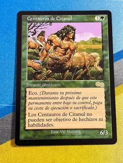 Magic the Gathering MTG Urza's Saga CITANUL CENTAURS Spanish - Image 1