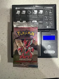 Pokemon Neo Discovery Booster Pack Scizor 21.18g - Image 4