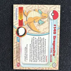 Topps Pokemon TCG Dragonite #149 TV Animation Edition Holo English - Image 2