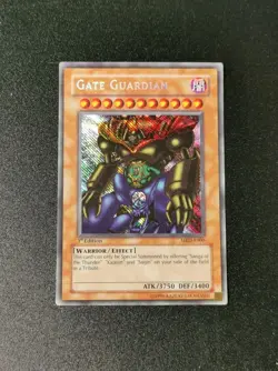 Yu-Gi-Oh! Gate Guardian - MRD-E000 - Secret Rare - 1st Edition - Image 1