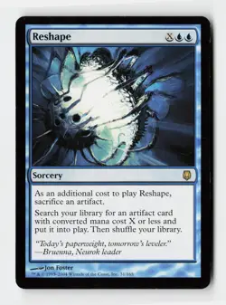 Reshape Rare Darksteel Magic: The Gathering Cards - Image 1