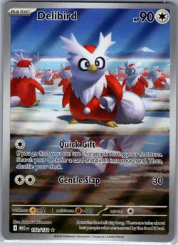 Delibird 152/132 ME01: Mega Evolution - Pokemon Card - NM - Image 1