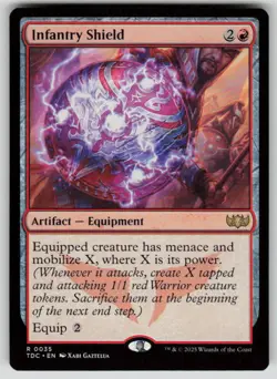 Infantry Shield Normal R Commander: Tarkir: Dragonstorm 35 NM - Image 1