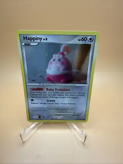 Pokemon TCG Happiny Pop Series 8 14/17 Cosmos Holo Card 14/17 - Image 1