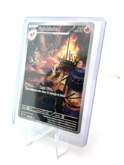 Pokemon Fletchinder 199/193 SV02 Paldea Evolved Illustration Rare Holo - Image 1