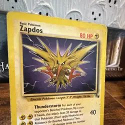 Wizards of the Coast Zapdos Base Set 16/102 1999 Holo Rare 80 HP English - Image 3