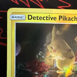 Detective Pikachu - 10/18 - Detective Pikachu - Holo - NM - Pokemon TCG - Image 3