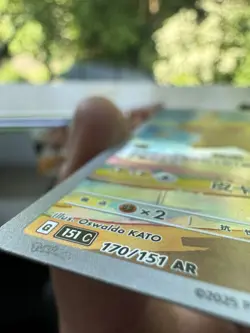 2025 Pokemon TCG Chinese Pikachu 151C 170/151 AR - Image 2