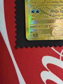 Pokemon Gold Mega Greninja EX 122/086 Evolutions Full Art Holo Rare English - Image 4