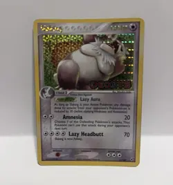Pokemon TCG Slaking 15/107 EX Deoxys Reverse Holo Rare English 2005 120 HP - Image 1